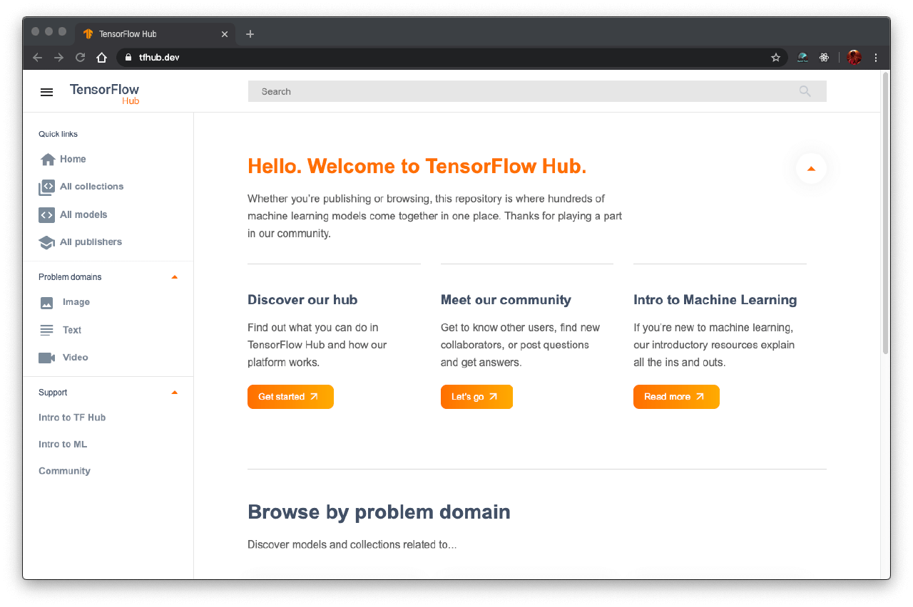 tfhub: R interface to TensorFlow Hub