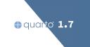 Quarto 1.7: half the Quarto logo is light on dark, the other half dark on light