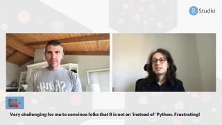 An inclusive solution for teaching and learning R during the COVID pandemic